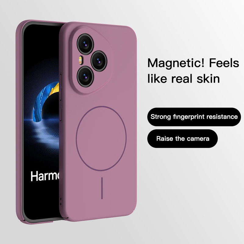 Matte Hard Pc Back Case - เคสแม่เหล็กแบบด้านสำหรับการชาร์จไร้สาย Magsafe สำหรับ Honor 400 Pro