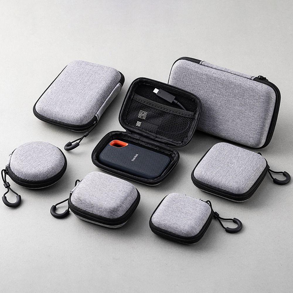 Phone Cases - กระเป๋าเก็บหูฟัง/โทรศัพท์/สายชาร์จ EVA 1 ชิ้น สำหรับ Airpod