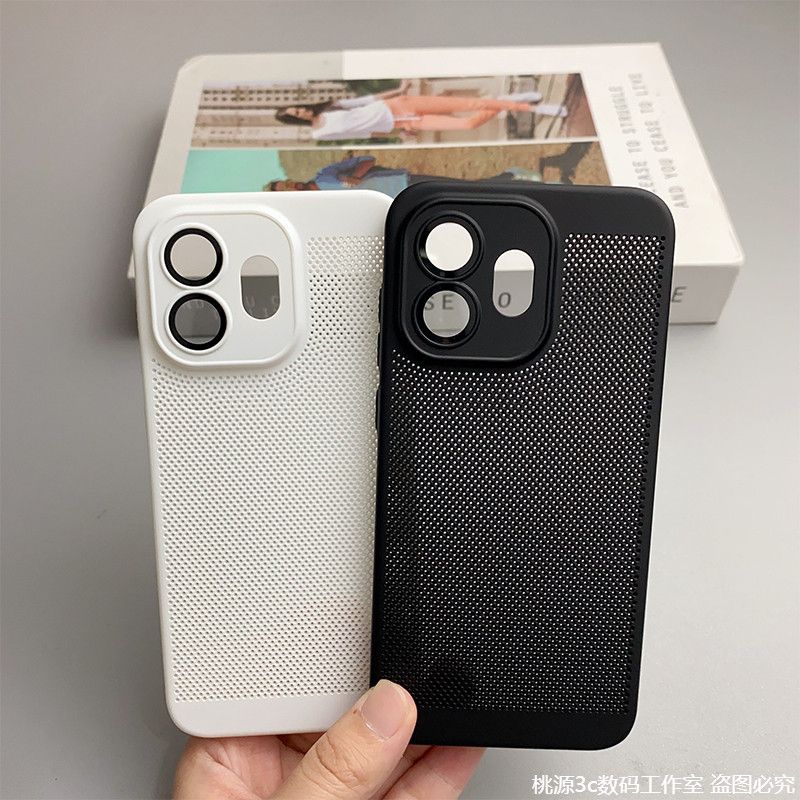 Heat Dissipation Mesh Breathable Case - สำหรับวันพลัส 15 เอส 15T เคสลายรังผึ้งตาข่ายโปร่งระบายความร้อนได้ดีฝาครอบพีซีระบายอากาศได้สำหรับวันพลัส 15