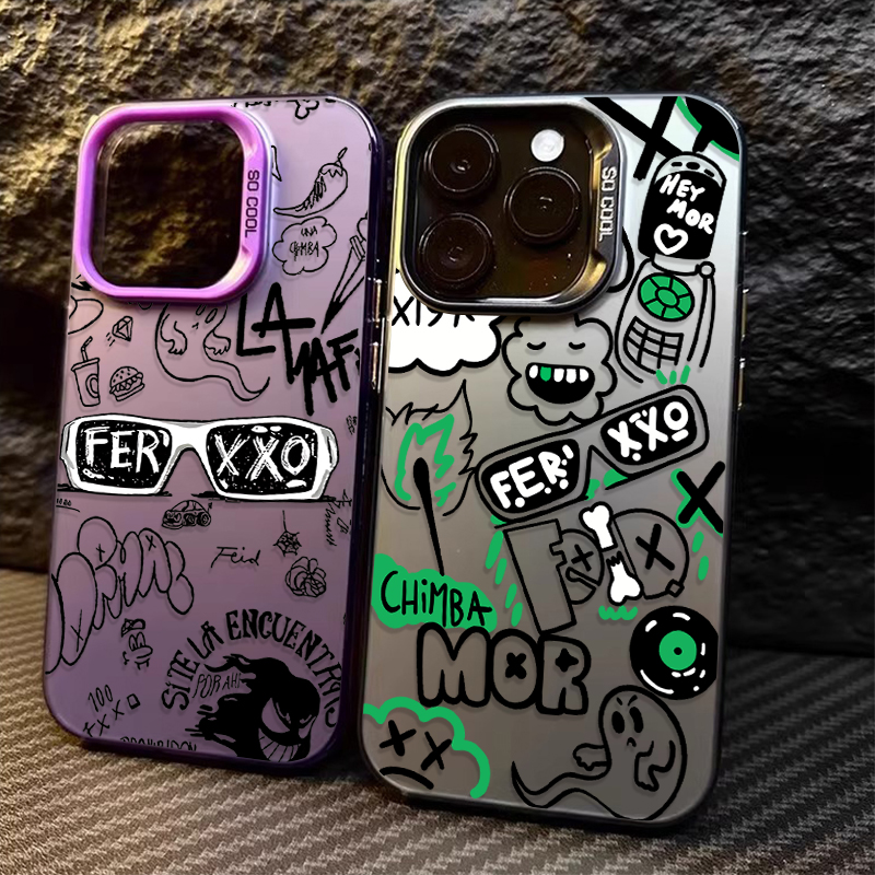 Matte Hard Pc Back Case - Feid Nitro Jam Ferxxo Hot PCสําหรับiPhone