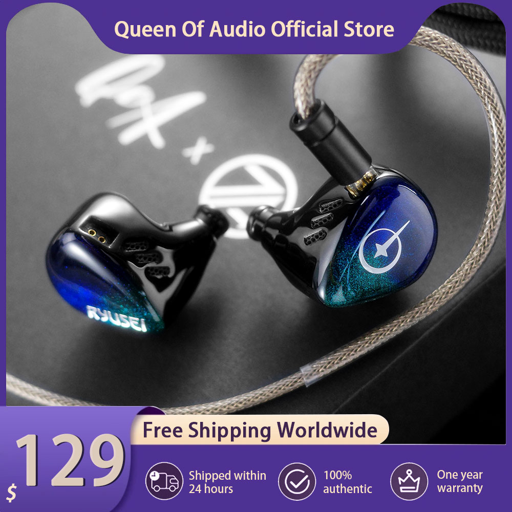 Earphones - หูฟัง QoA X 7th Acoustics Ryusei