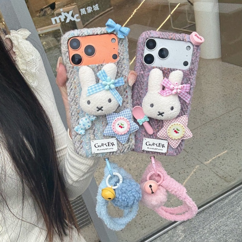  เคสโทรศัพท์ลายการ์ตูนมิฟฟี่ส - Cute Cartoon Wrist Strap Silicone Case บทวิจารณ์และราคา