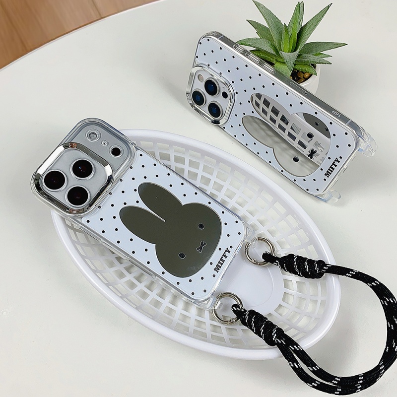 เคสโทรศัพท์ลายการ์ตูนมิฟฟี่น่า - Cute Cartoon Wrist Strap Silicone Case บทวิจารณ์และราคา