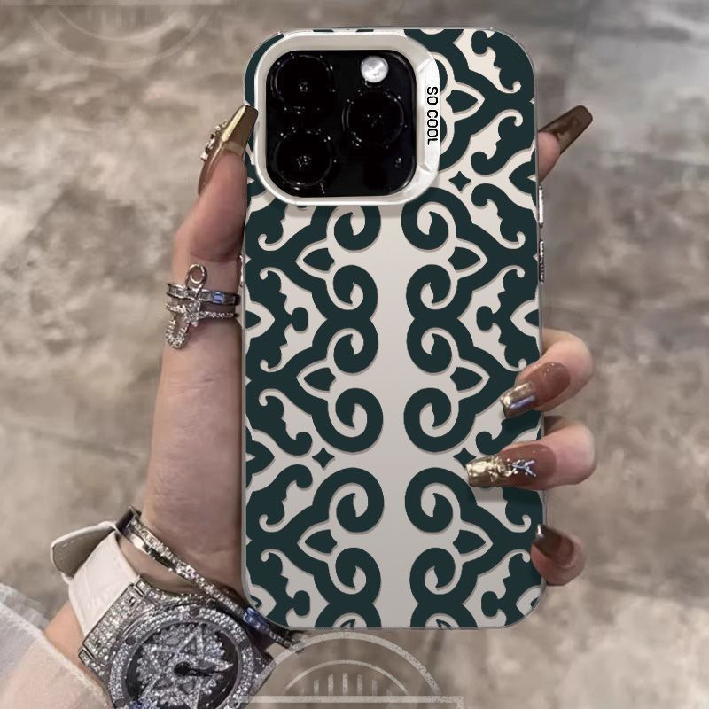 เคสโทรศัพท์ลายเพสลีย์วินเทจสำห - Vintage Floral Pattern Soft Case บทวิจารณ์และราคา