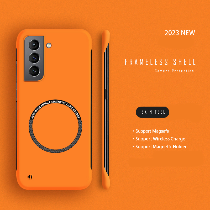 Hard PC Framelessแม่เหล็กสําหร - Ultra Thin Frameless Phone Cover บทวิจารณ์และราคา