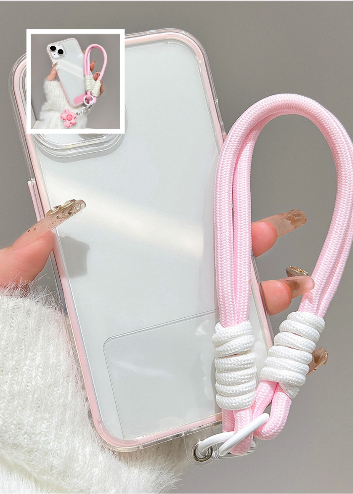 เคสโทรศัพท์กันกระแทกสีลูกกวาดส - Clear Shockproof Bumper Case บทวิจารณ์และราคา
