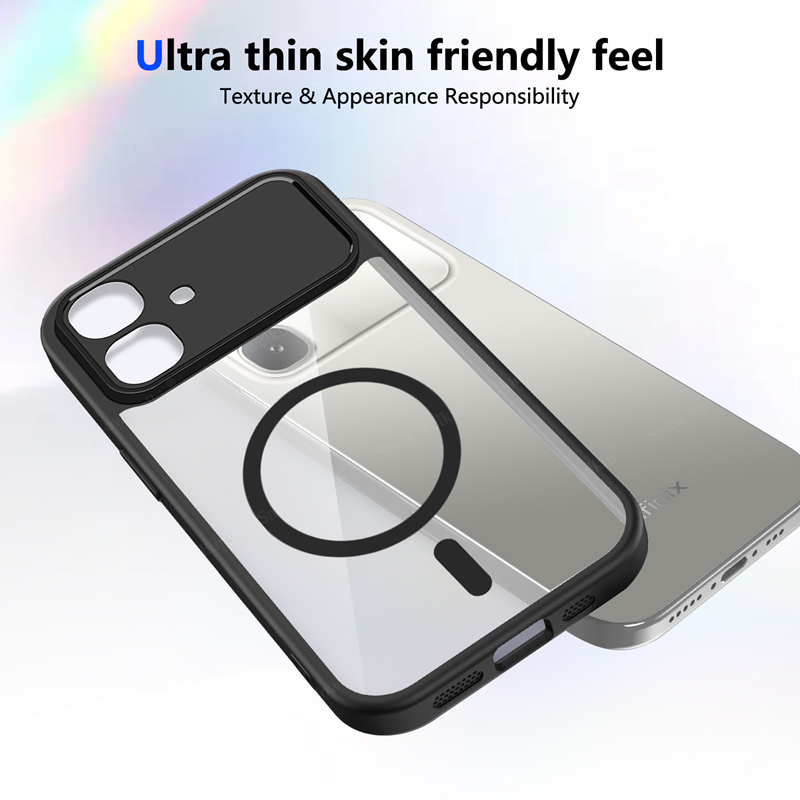 เคสซิลิโคนใสแบบแม่เหล็กสำหรับอ - Clear Shockproof Bumper Case บทวิจารณ์และราคา