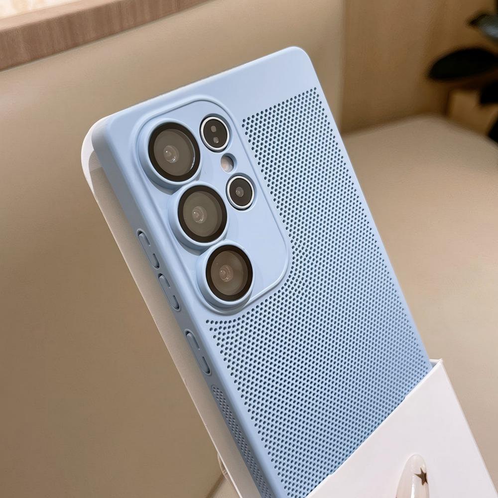 เคสโทรศัพท์แบบตาข่ายบาง ระบายอ - Heat Dissipation Mesh Breathable Case บทวิจารณ์และราคา