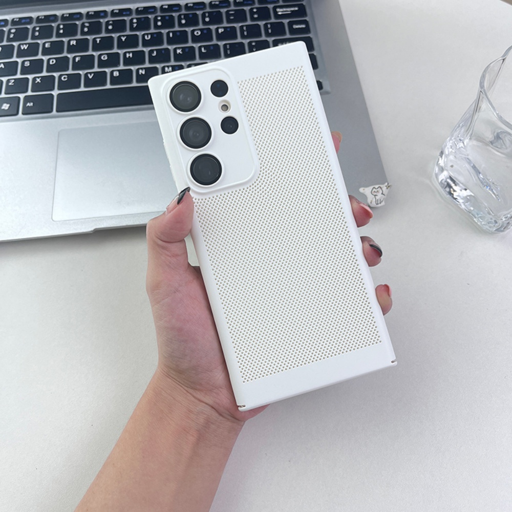 เคสโทรศัพท์แบบตาข่ายบาง ระบายอ - Heat Dissipation Mesh Breathable Case บทวิจารณ์และราคา