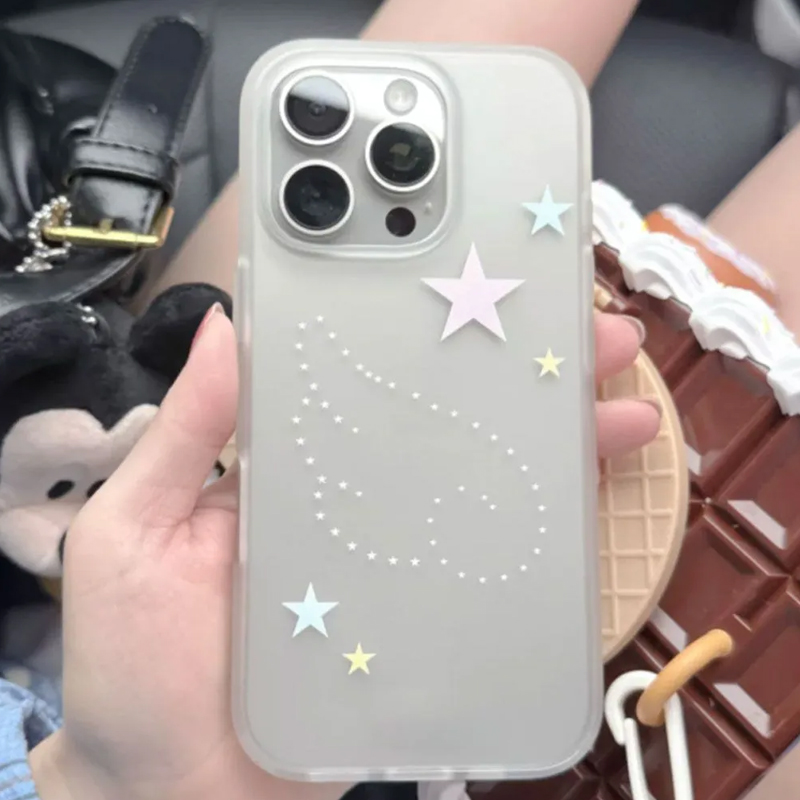 เคสโทรศัพท์ลายจุดสีขาวใสแบบเรี - Clear Shockproof Bumper Case บทวิจารณ์และราคา