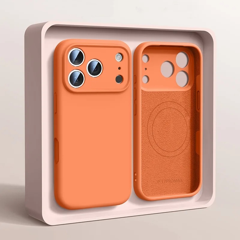 เคสโทรศัพท์ซิลิโคนของแท้แบบแม่ - Liquid Silicone Magnetic Phone Case บทวิจารณ์และราคา