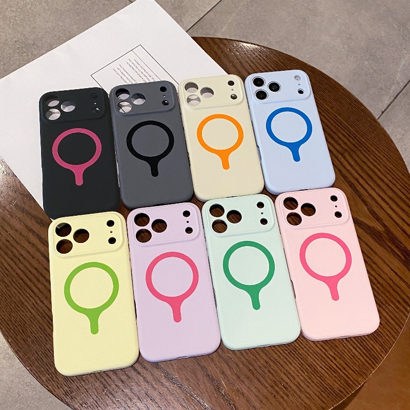 เคสซิลิโคนเหลวเนื้อนุ่มหรูหราส - Liquid Silicone Magnetic Phone Case บทวิจารณ์และราคา