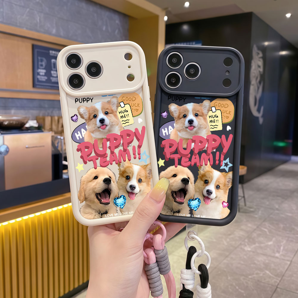 เคสโทรศัพท์แบบสายคล้องมือ สำหร - Cute Cartoon Wrist Strap Silicone Case บทวิจารณ์และราคา