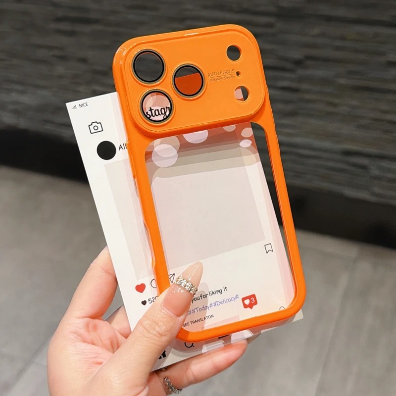 เคสโทรศัพท์อะคริลิกใสหรูหราสำห - Clear Shockproof Bumper Case บทวิจารณ์และราคา