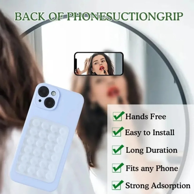 แผ่นรองโทรศัพท์ซิลิโคนแบบดูดติ - Phone Cases บทวิจารณ์และราคา