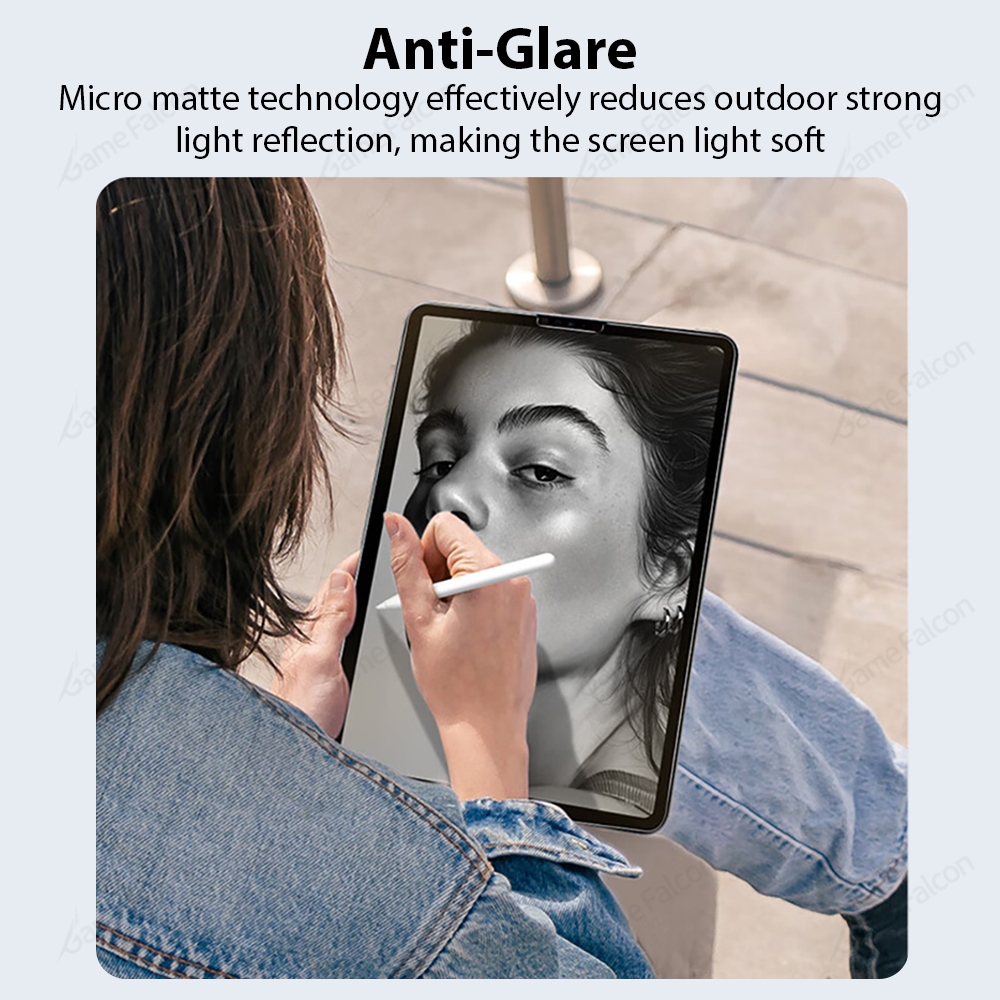 ฟิล์มกันรอยแบบกระดาษ สำหรับ iP - Matte Anti Glare Screen Protector บทวิจารณ์และราคา