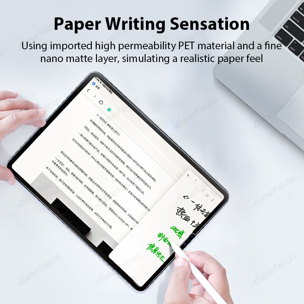 ฟิล์มกันรอยแบบกระดาษ สำหรับ iP - Matte Anti Glare Screen Protector บทวิจารณ์และราคา