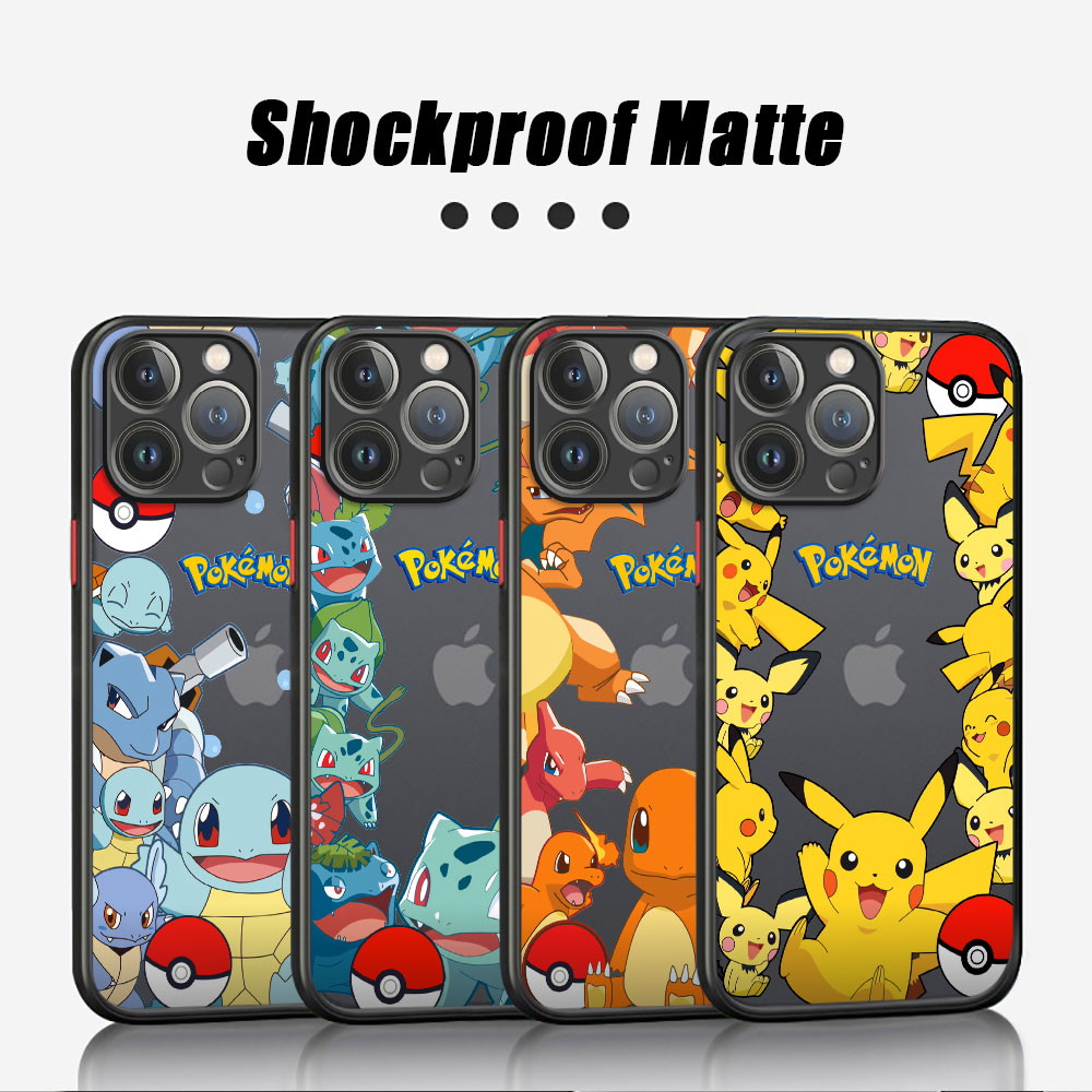 เคสลายการ์ตูนโปเกมอนสุดฮอตสำหร - Matte Hard Pc Back Case บทวิจารณ์และราคา