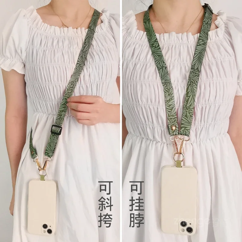 เชือกคล้องโทรศัพท์มือถือ เชือก - Crossbody Lanyard Neck Strap Case บทวิจารณ์และราคา