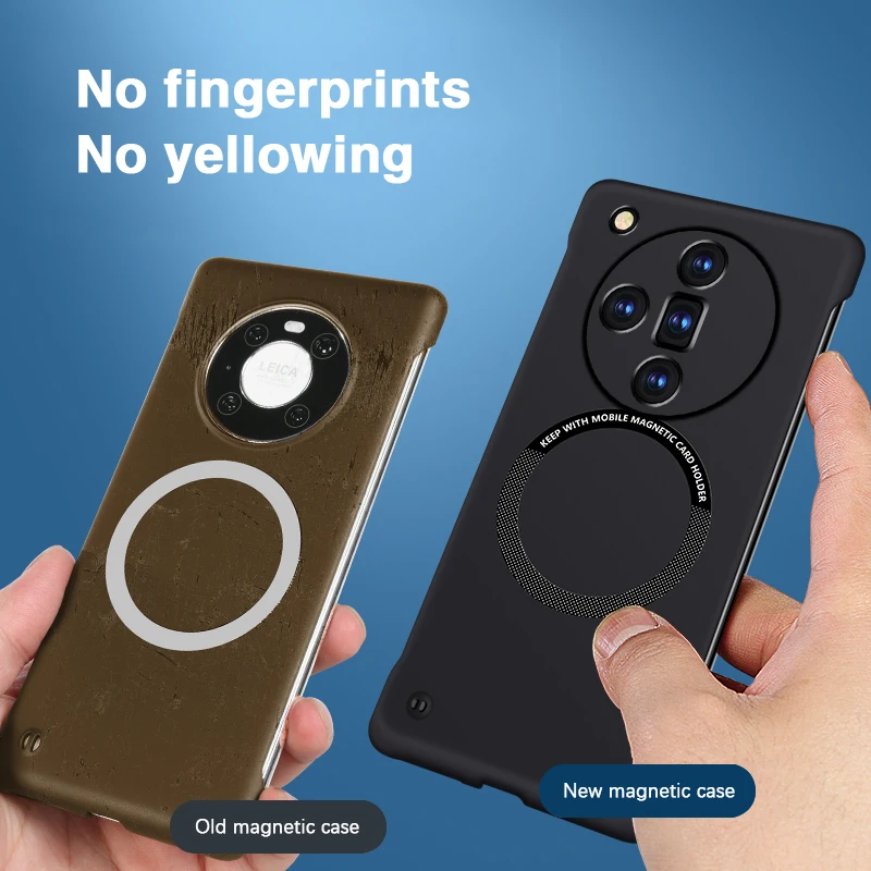เคสโทรศัพท์ชาร์จไร้สายแม่เหล็ก - Ultra Thin Frameless Phone Cover บทวิจารณ์และราคา