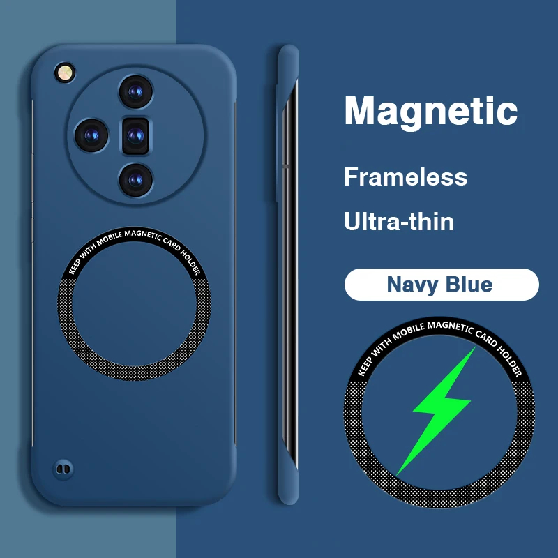 เคสโทรศัพท์ชาร์จไร้สายแม่เหล็ก - Ultra Thin Frameless Phone Cover บทวิจารณ์และราคา